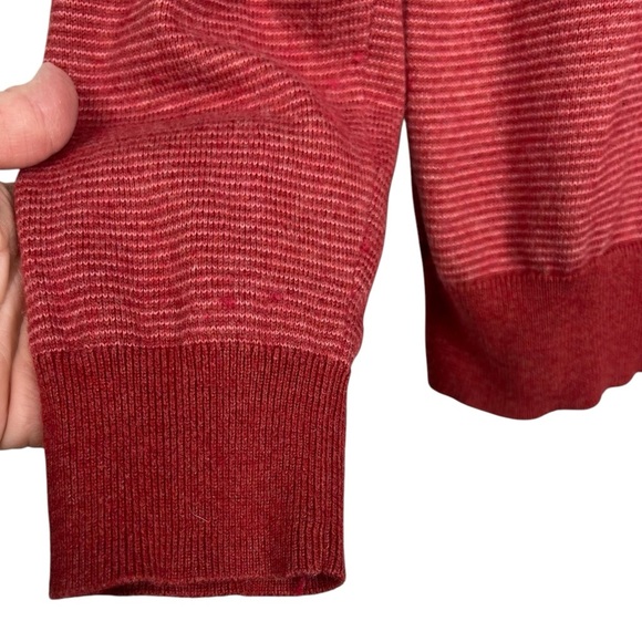 VINEYARD VINES Men's Medium Cashmere Blend Mock Neck 1/4 Zip Pullover Sweater - Picture 5 of 7